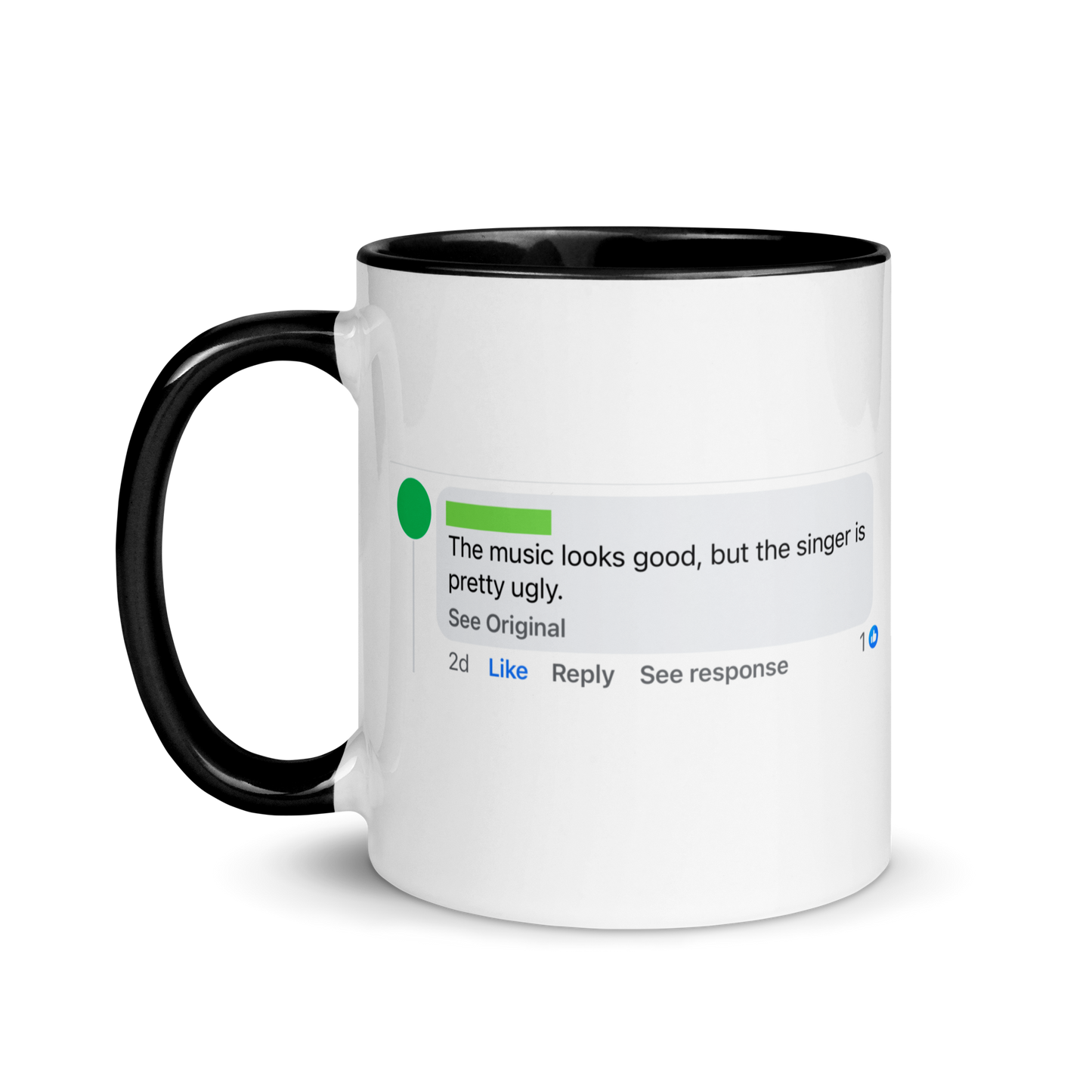 That Girl "The Singer Is Ugly" Coffee Mug (Multi-Pack)